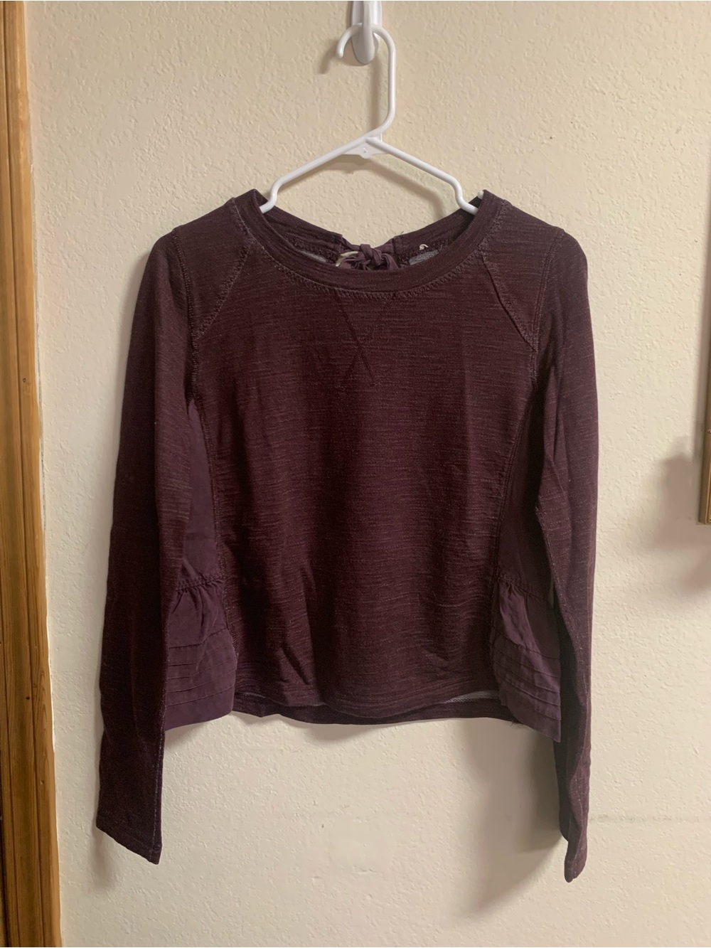 lululemon athletica Long Sleeve Crewneck Top - Plum